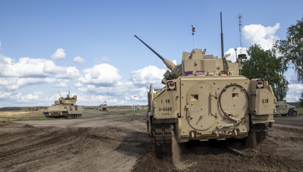 3rd Battalion, 66th Armored Regiment Bradley Fighting Vehicle Range