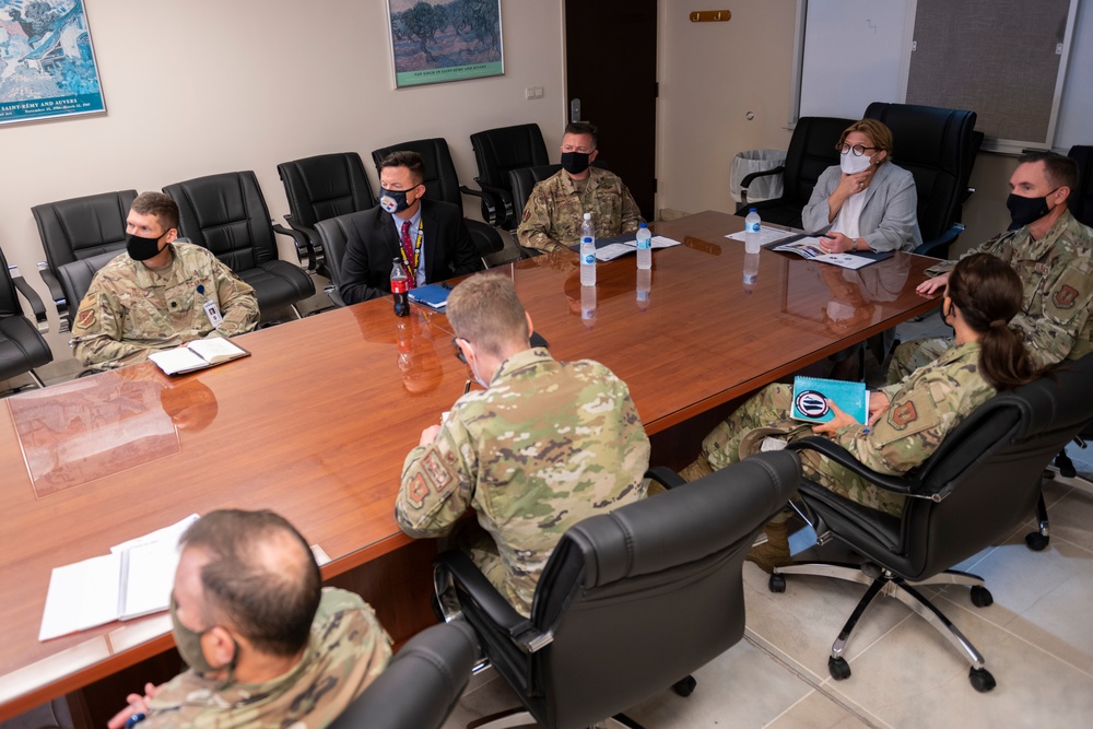 US consul to Adana Experiences 39th ABW and mission partners for the first time