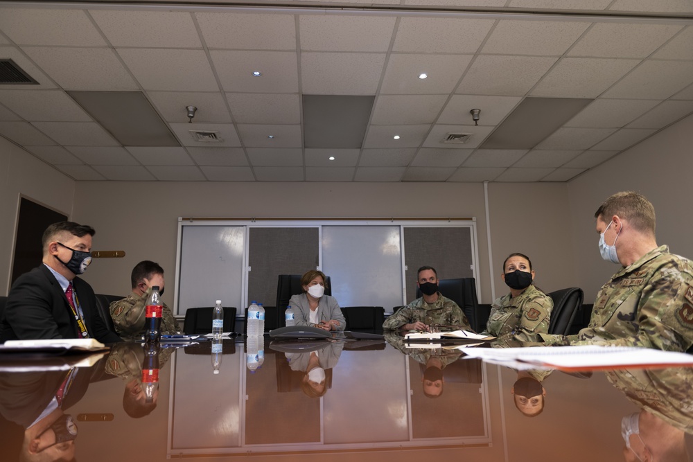 US consul to Adana Experiences 39th ABW and mission partners for the first time