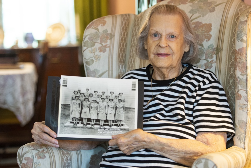 Women’s Army Corps veteran celebrates her 100th birthday