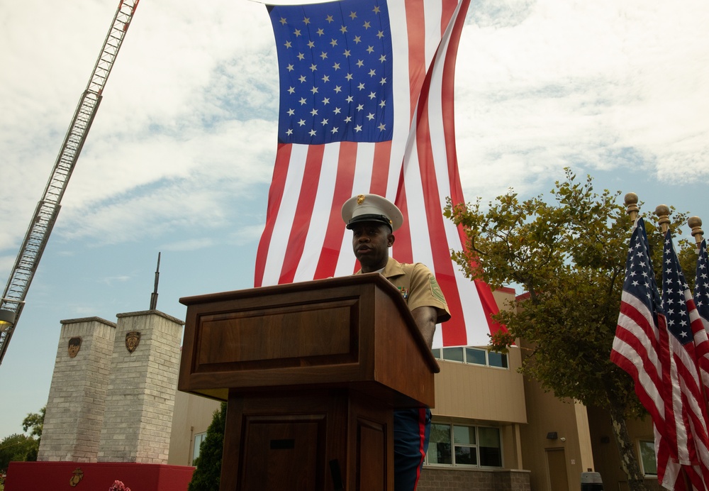 6th Communication Battalion 9/11 Remembrance Ceremony