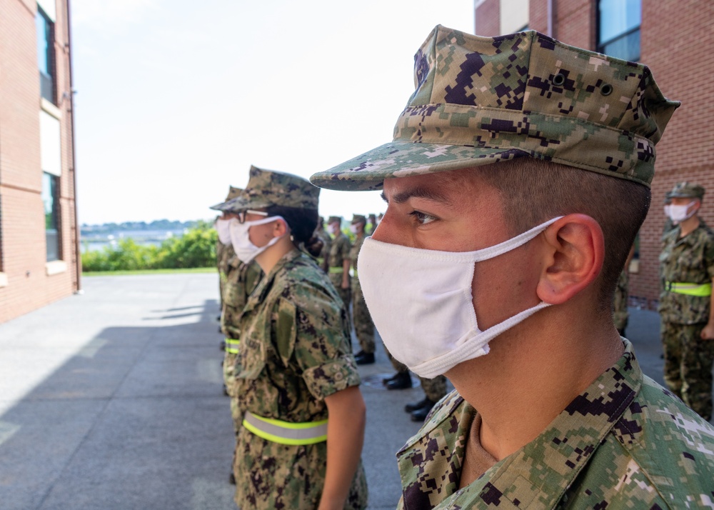 OCS 01-22 Junior Officer Candidate Pinning Ceremony