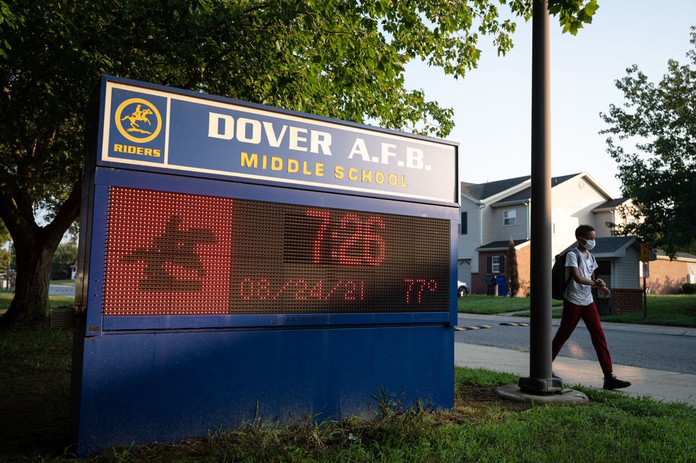 Dover AFB students return to in-person school