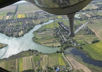 100th ARW conducts flyover in support of Ukrainian Independence Day