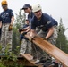 Eagle River High School JROTC completes Leadership Reaction Course