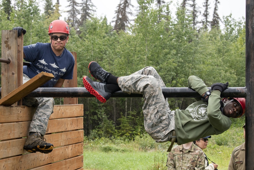 Eagle River High School JROTC completes Leadership Reaction Course