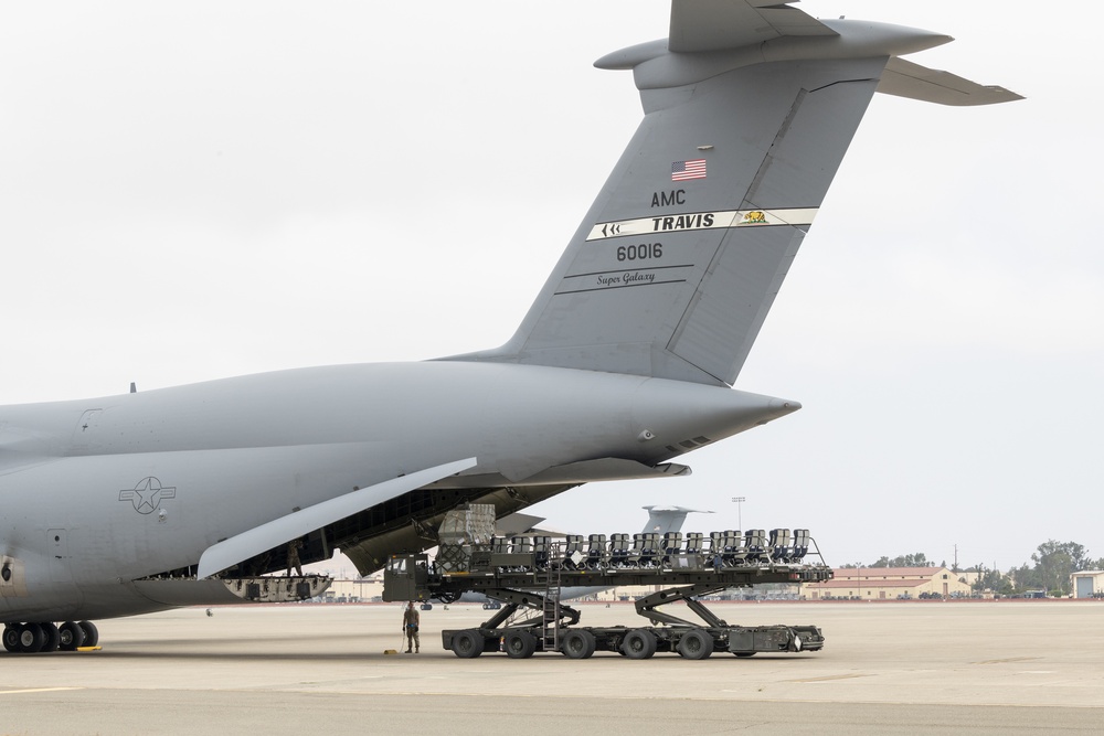 Cargo equipment lift, Travis AFB