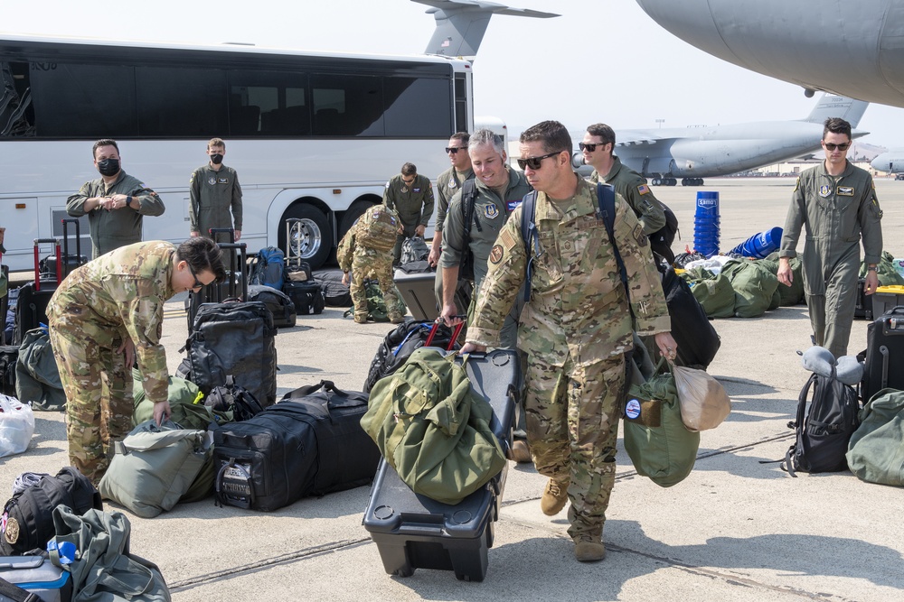 Cargo equipment lift, Travis AFB