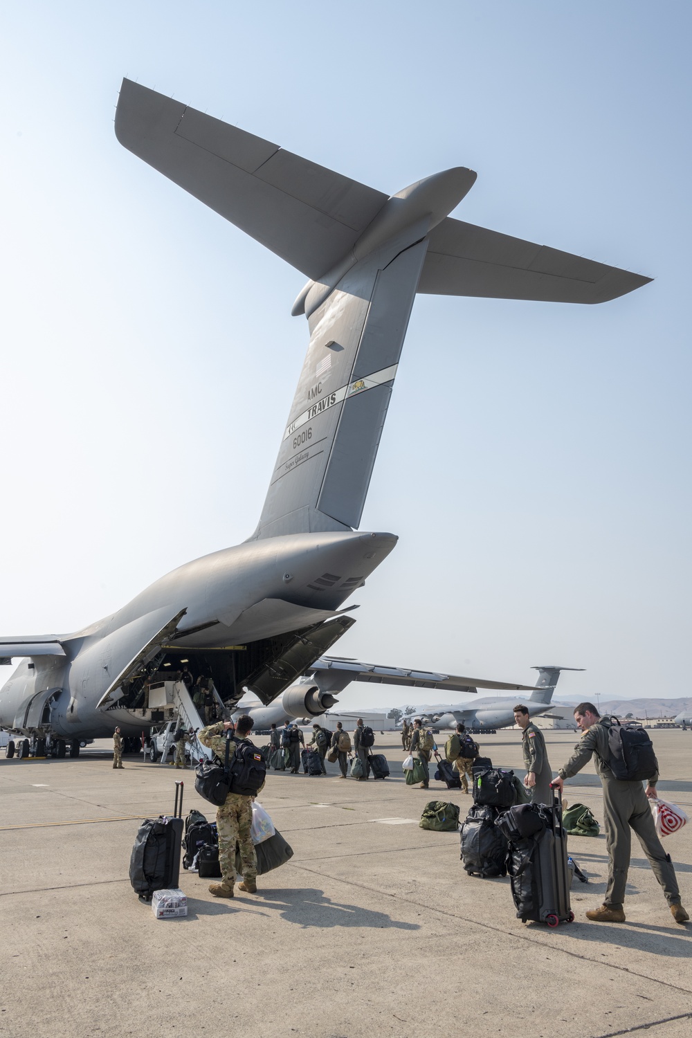 Cargo equipment lift, Travis AFB