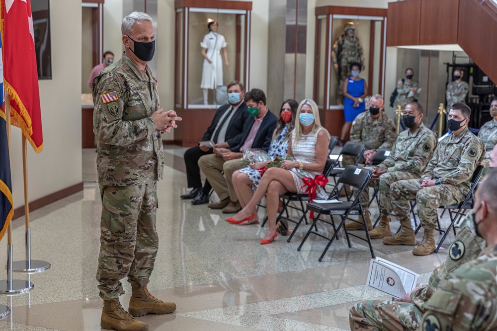 Brig. Gen. Robert S. Cooley farewell ceremony