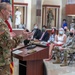 Brig. Gen. Robert S. Cooley farewell ceremony