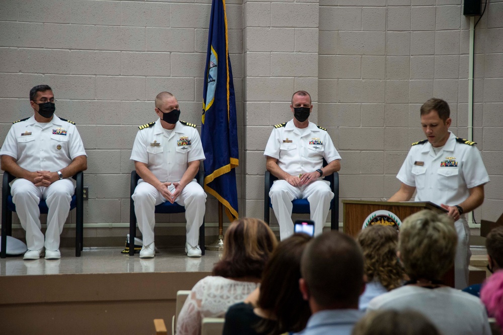 PCU New Jersey Change of Command