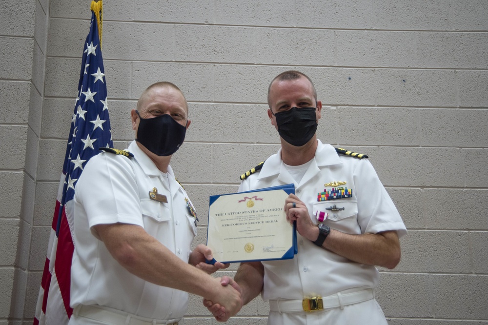 PCU New Jersey Change of Command