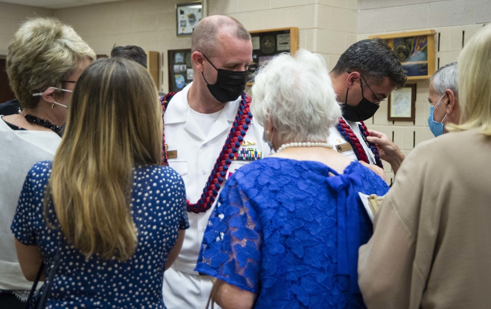 PCU New Jersey Change of Command