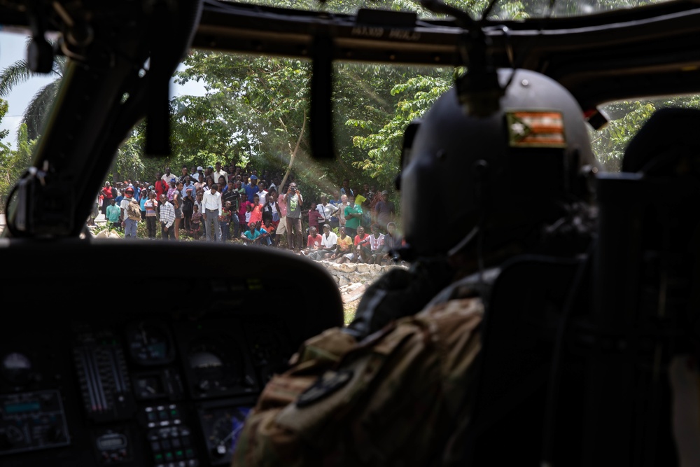 Puerto Rico Army National Guard Continues to Provide Humanitarian Aid in Haiti