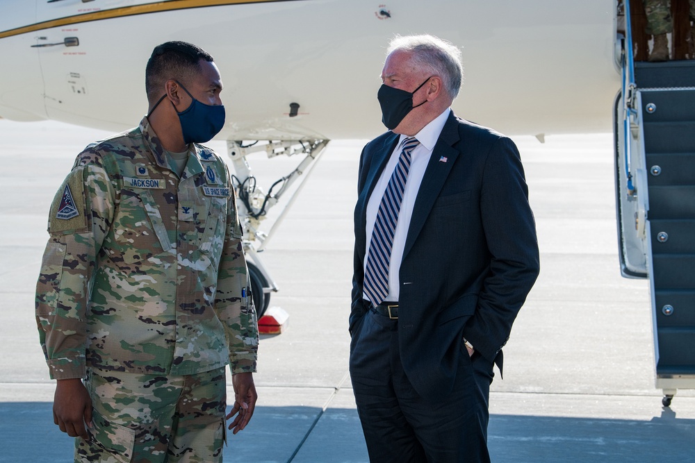 SECAF Kendall visits Buckley SFB