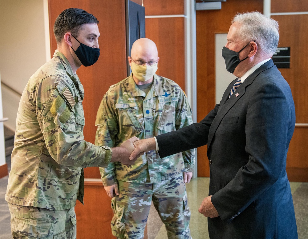 SECAF Kendall visits Buckley SFB