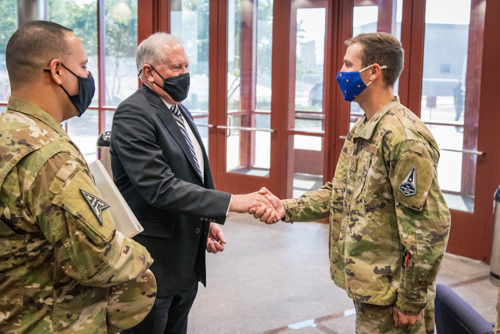 SECAF Kendall visits Buckley SFB