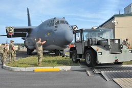 NY Air National Guard gets historic HC-130 aircraft at its front gate