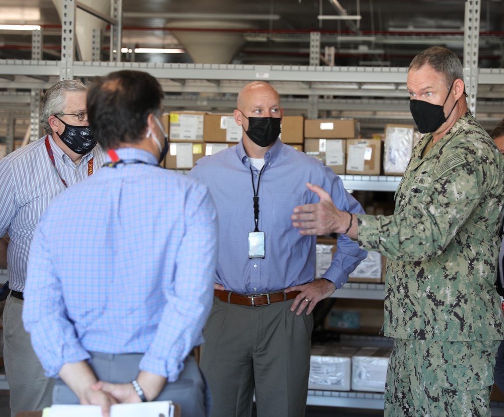 NAVSUP FLC Jacksonville hosts NAVSUP Assistant Commander for Supply Chain Technology and Systems Integration