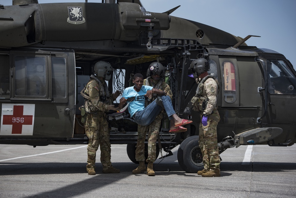 JTF-Bravo's 1-228th aircrew relief efforts continue after earthquake, deliver patients to medical volunteers