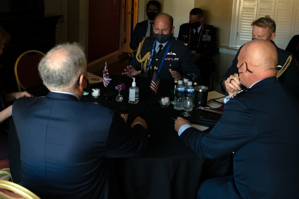 Bilateral meeting with SECAF, CSO, RAF Chief of Air Staff