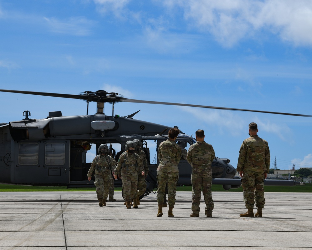 CMSAF Bass visits Kadena