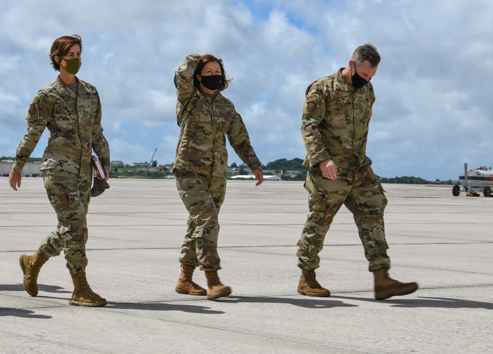 CMSAF Bass visits Kadena