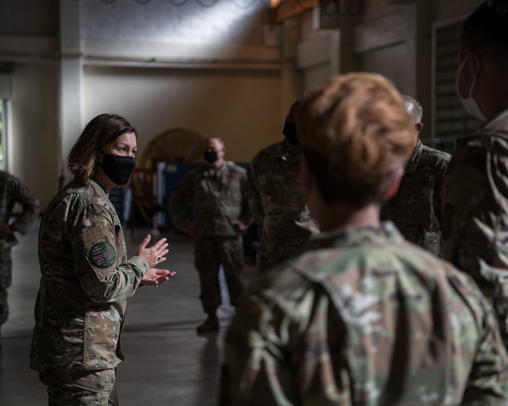 CMSAF Bass visits Kadena