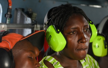 Coast Guard conducts medevac in Haiti