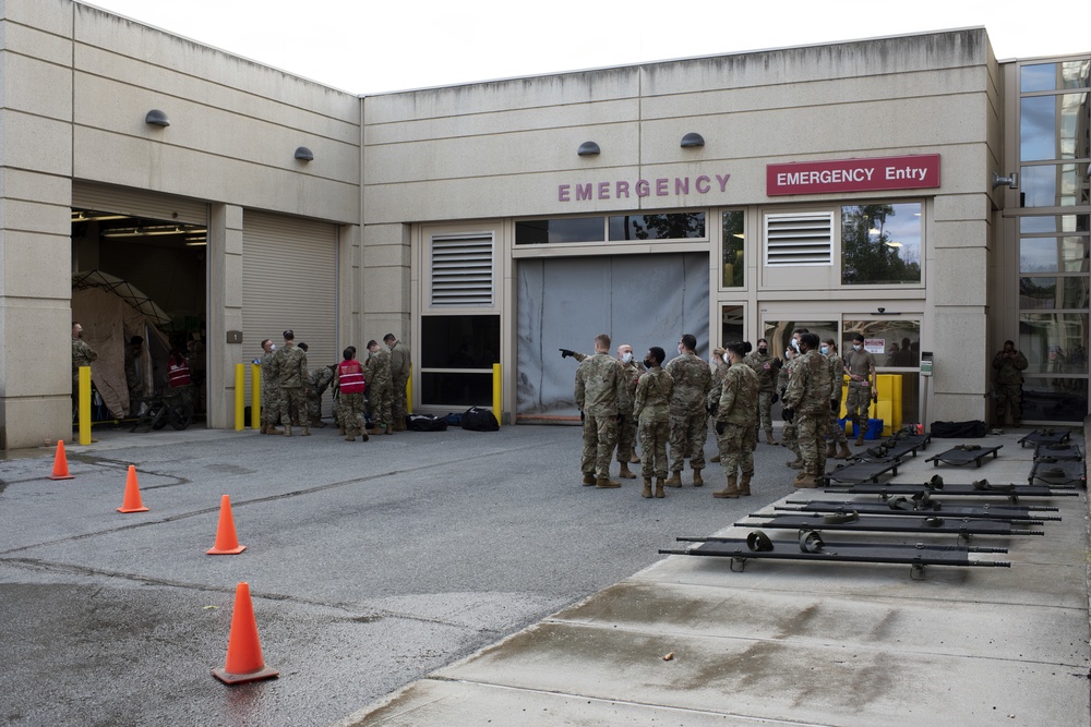 673d Medical Group conducts readiness exercise Ready Eagle 21 at JBER