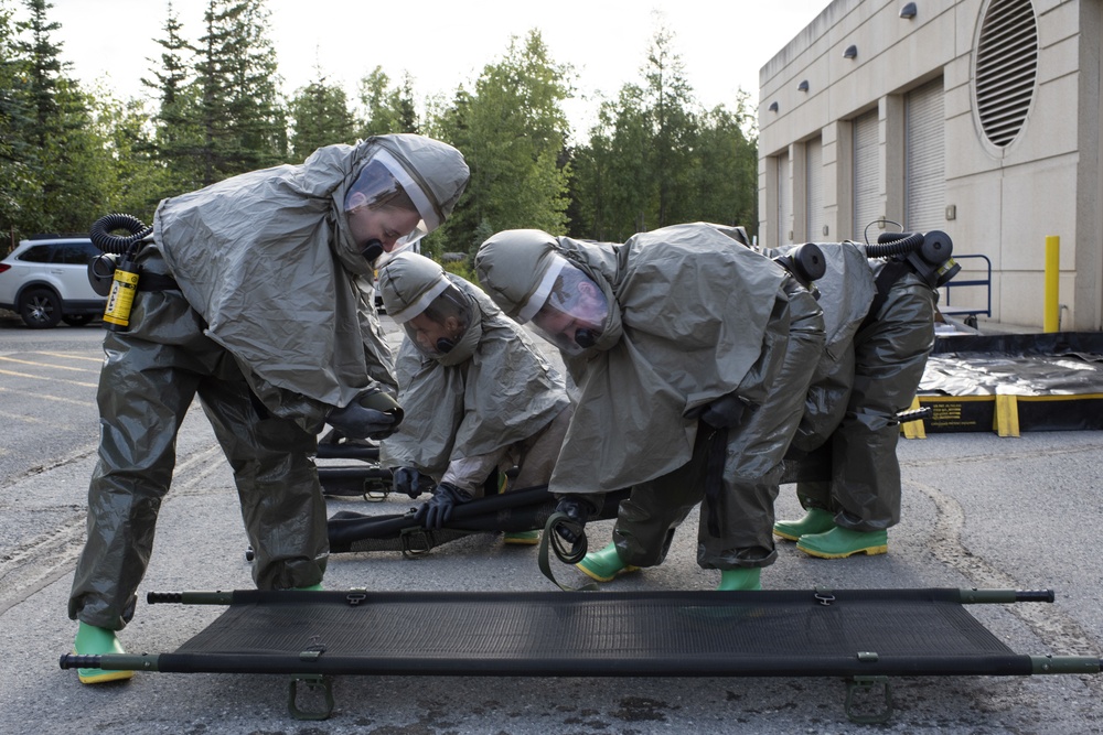 673d Medical Group conducts readiness exercise Ready Eagle 21 at JBER