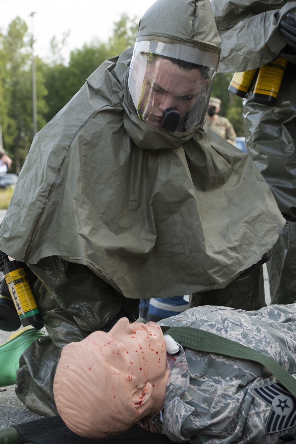 673d Medical Group conducts readiness exercise Ready Eagle 21 at JBER