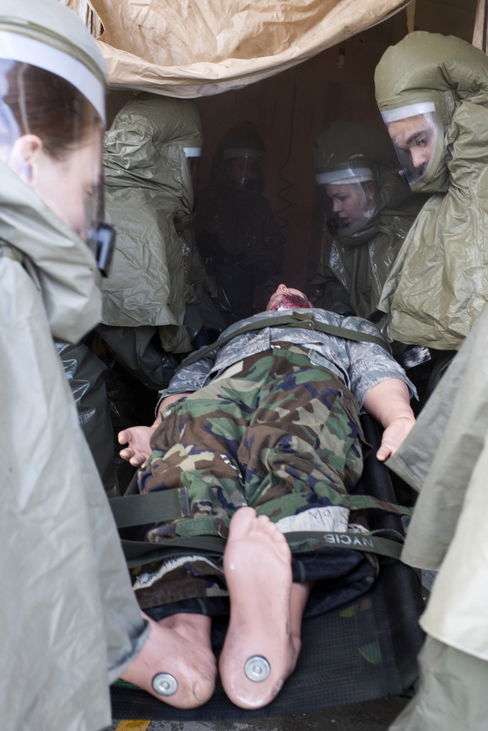 673d Medical Group conducts readiness exercise Ready Eagle 21 at JBER