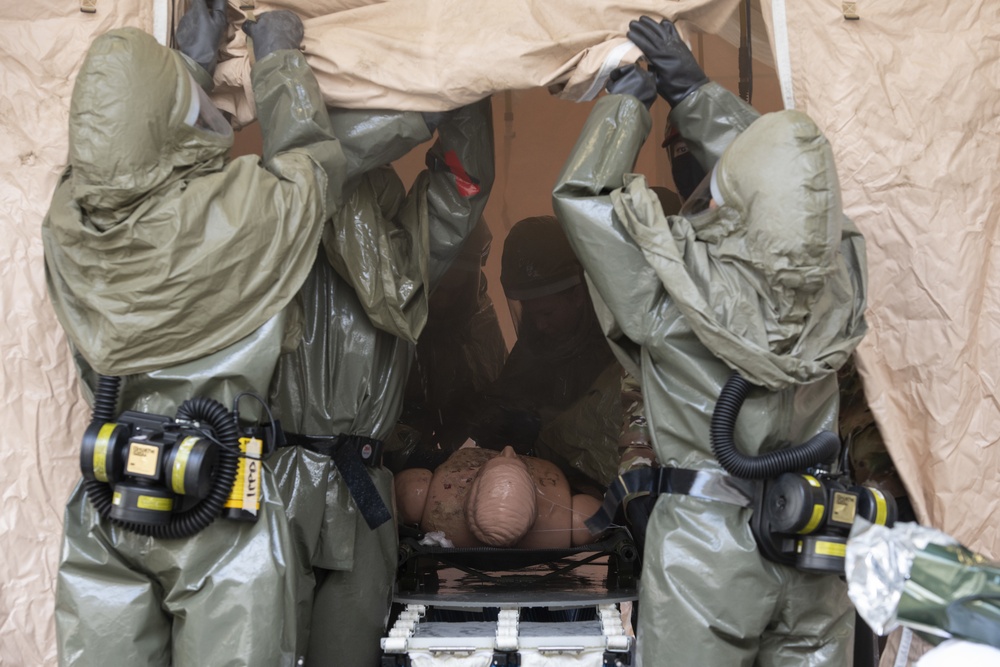 673d Medical Group conducts readiness exercise Ready Eagle 21 at JBER