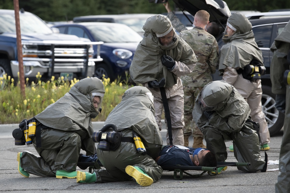 673d Medical Group conducts readiness exercise Ready Eagle 21 at JBER