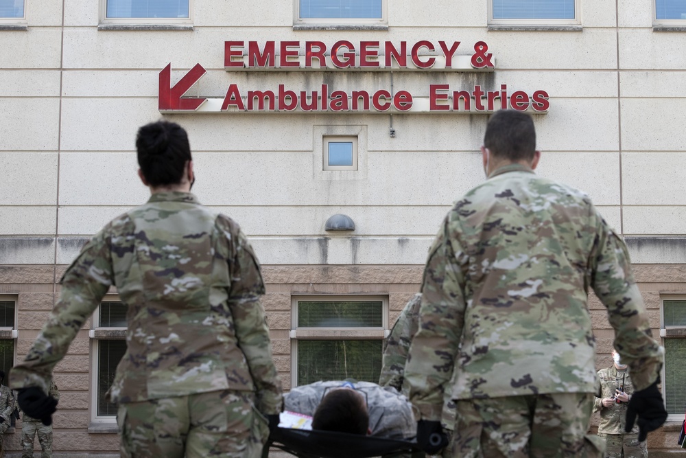 673d Medical Group conducts readiness exercise Ready Eagle 21 at JBER