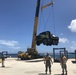 NMCB-5's Detail Tinian supports Exercise Freedom Banner