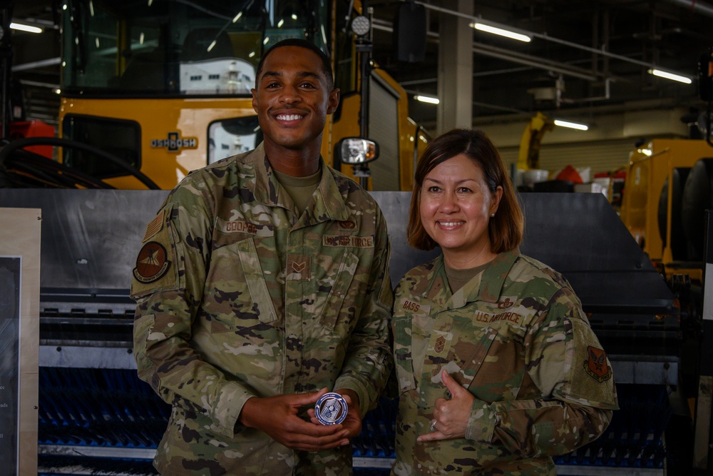 CMSAF 19 Visits Misawa Air Base