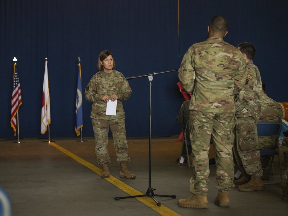 CMSAF 19 Visits Misawa Air Base