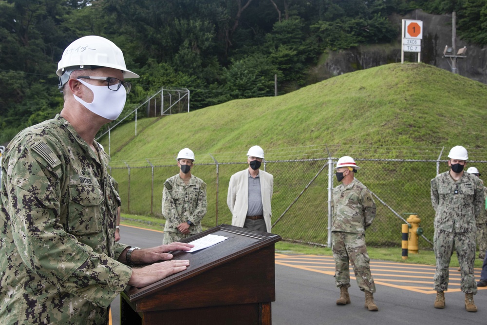 CFAY, CNRJ, Army Corps of Engineers break ground on new wharf at Urago Munitions Depot