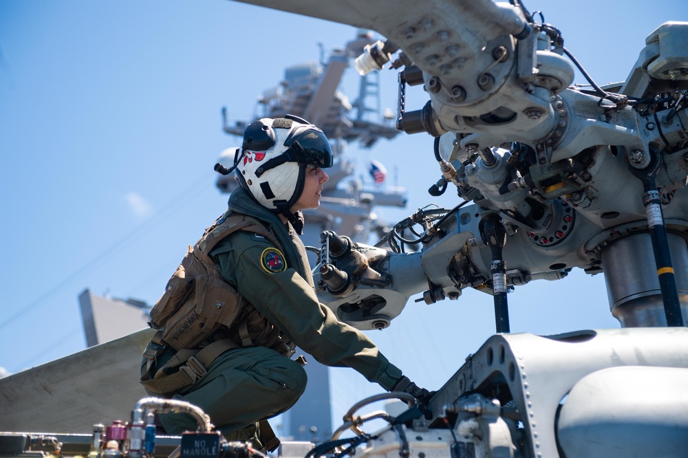 USS Carl Vinson (CVN 70) Sailors Prepare For Flight Operations