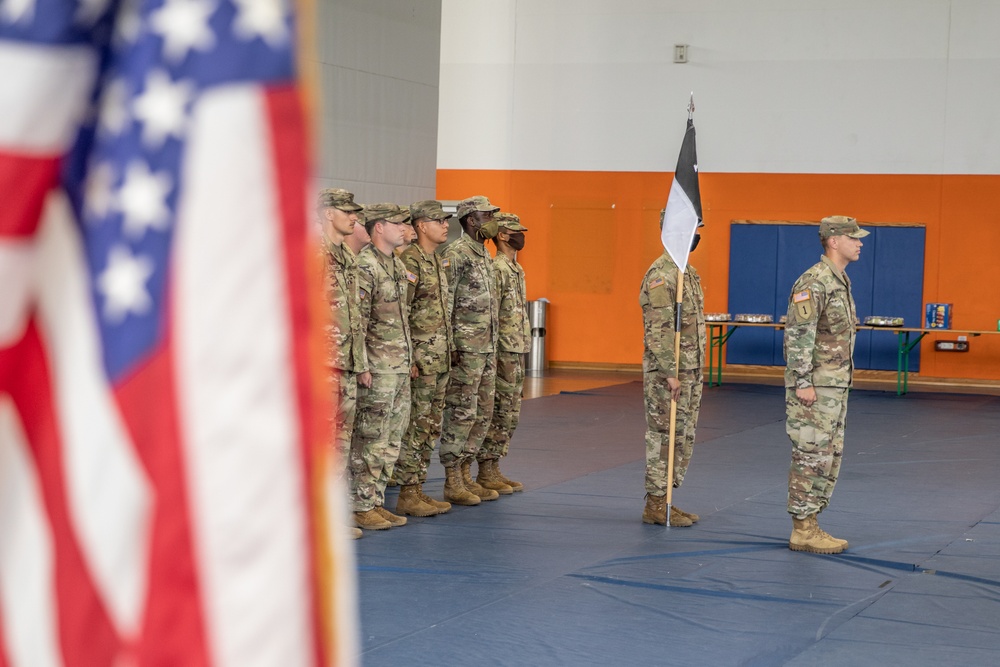 Ghost Riders conduct a Change of Command