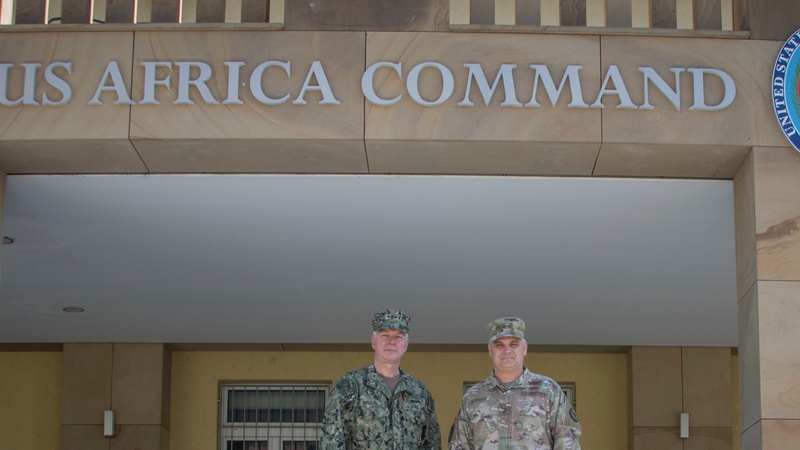 AFRICOM hosts U.S. Coast Guard Atlantic Area commander
