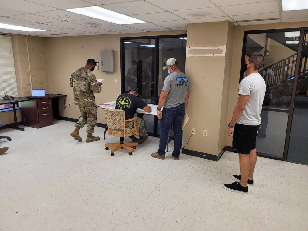 U.S. Army Soldiers Arrive for in-processing for the Advanced Leaders Course