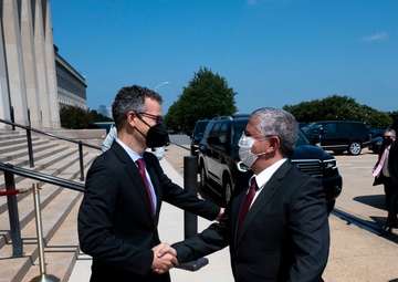Undersecretary of Defense meets with Israel Director General