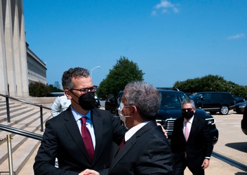 Undersecretary of Defense meets with Israel Director General