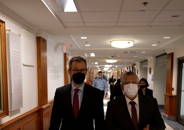 Undersecretary of Defense meets with Israel Director General