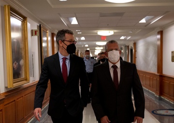 Undersecretary of Defense meets with Israel Director General