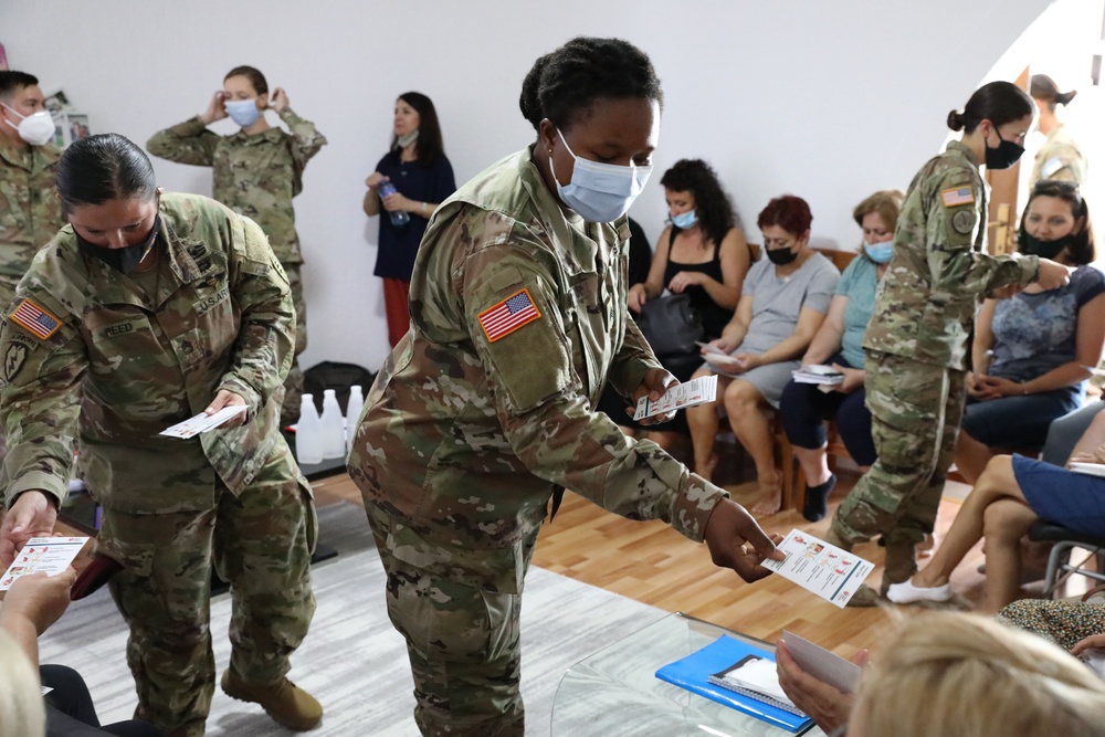 KFOR RC-E Task Force Medical Soldiers Lead Infant and Child CPR Familiarization
